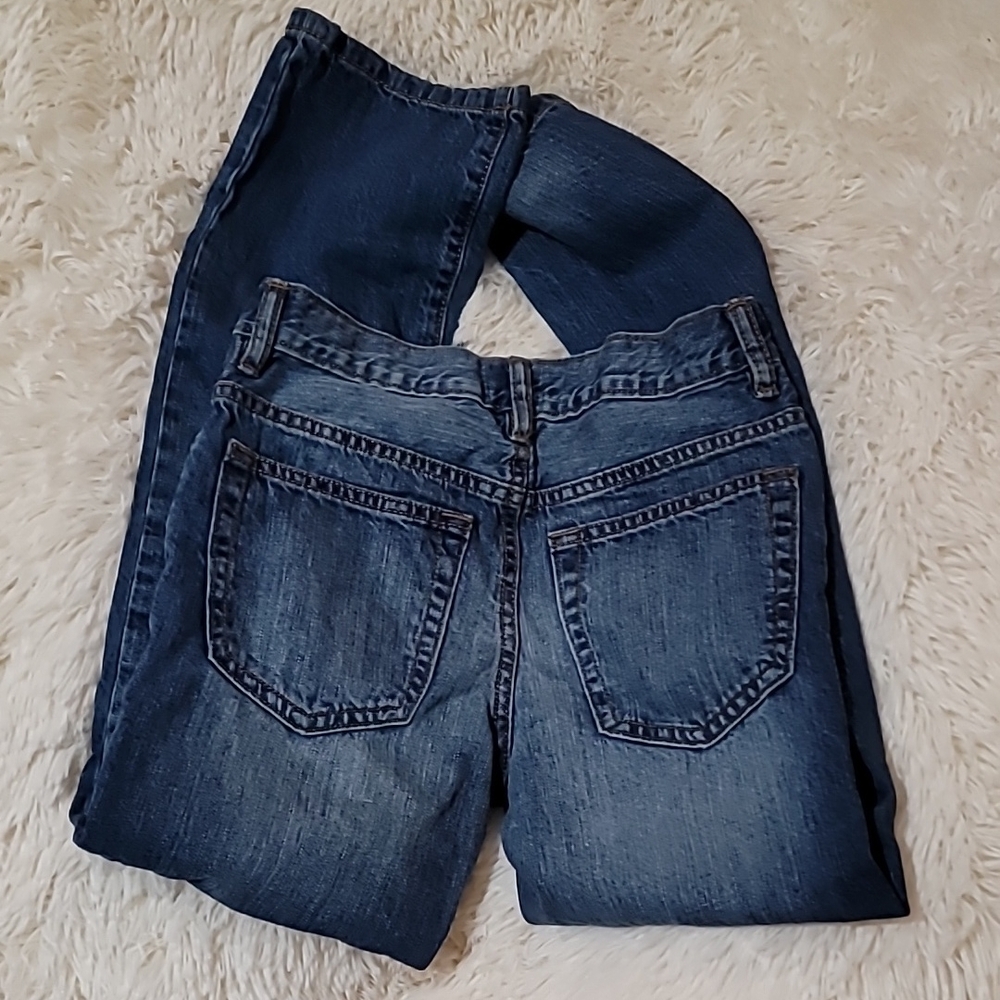 GAP, Kids,Boy's, Denim Jeans, Size 12, Frayed, Patches,slim straight fit - Picture 7 of 10
